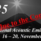 IAES25 – 25th International Acoustic Emission Symposium November 16-20, 2020 – Canceled
